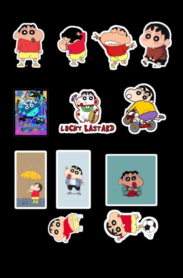 Sshin Chan stickers